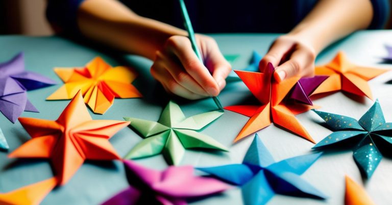 Jak zrobić gwiazdki z papieru krok po kroku: Prosty tutorial