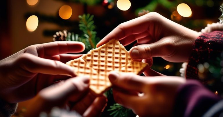 Życzenia wigilijne z opłatkiem: Najpiękniejsze słowa od serca