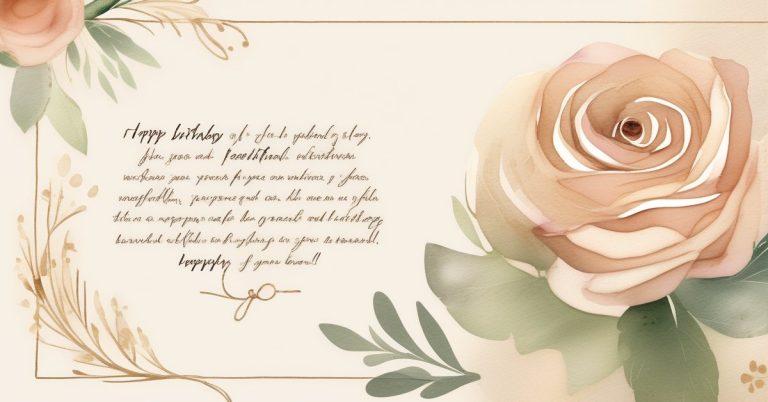 Ciepłe życzenia urodzinowe: od serca, piękne i wzruszające