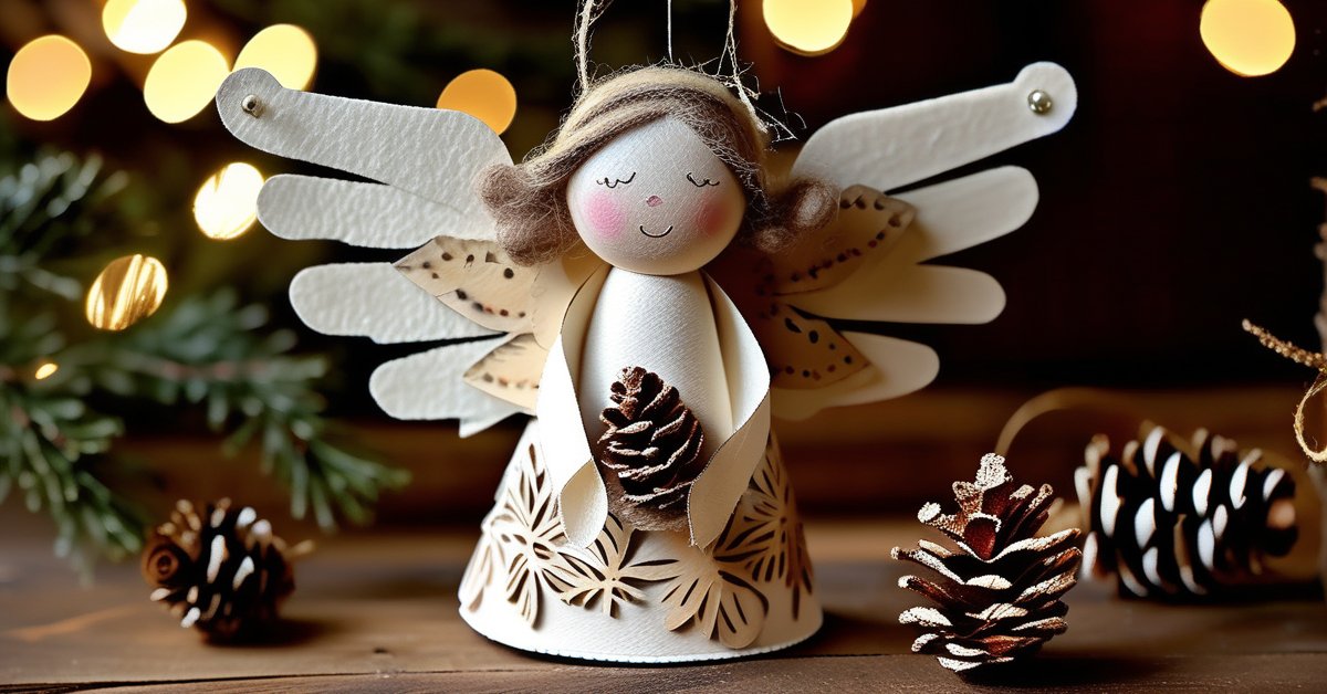 Jak zrobić aniołka z różnych materiałów: Proste DIY