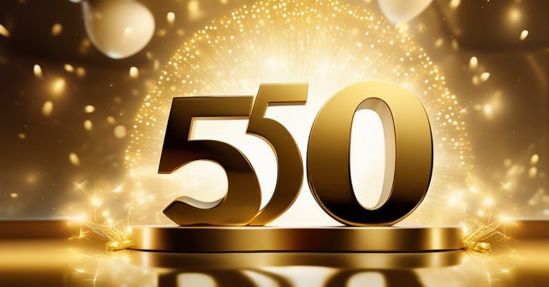 Życzenia na 50 urodziny: Topowe teksty od serca