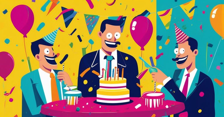 Śmieszne życzenia męskie kartki urodzinowe dla faceta: Teksty z humorem