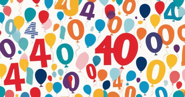 Śmieszne życzenia na 40 urodziny - najlepsze teksty